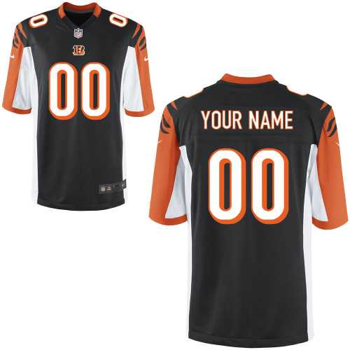 Men Nike Cincinnati Bengals Customized Black Team Color Stitched NFL Game Jersey,We sell and wholesale Men Nike Cincinnati Bengals Customized Black Team Color Stitched NFL Game Jersey on line form chian!